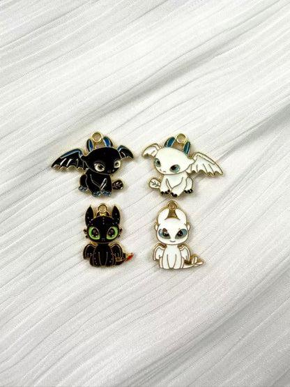 1 inch cartoon charm pendants