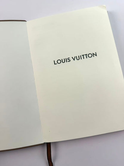 Leather Vv luxury A5 notebook