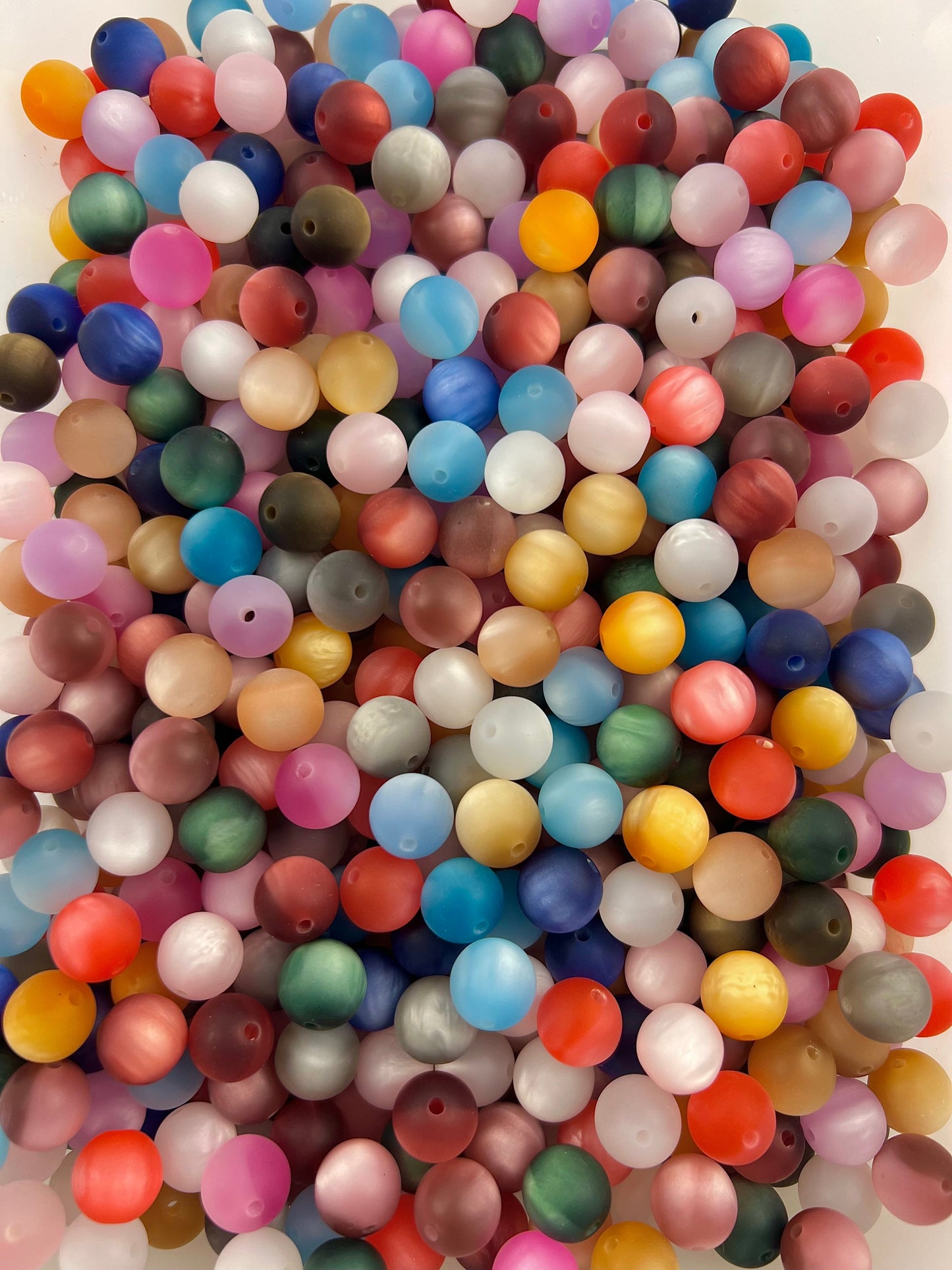 12mm resin Beads