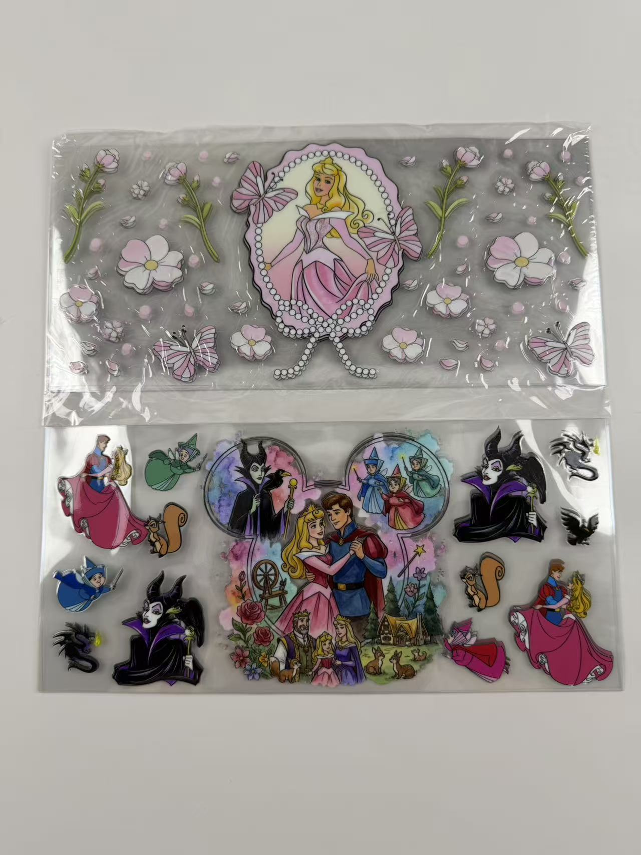 Princess Cup wrap 16oz UVDTF stickers