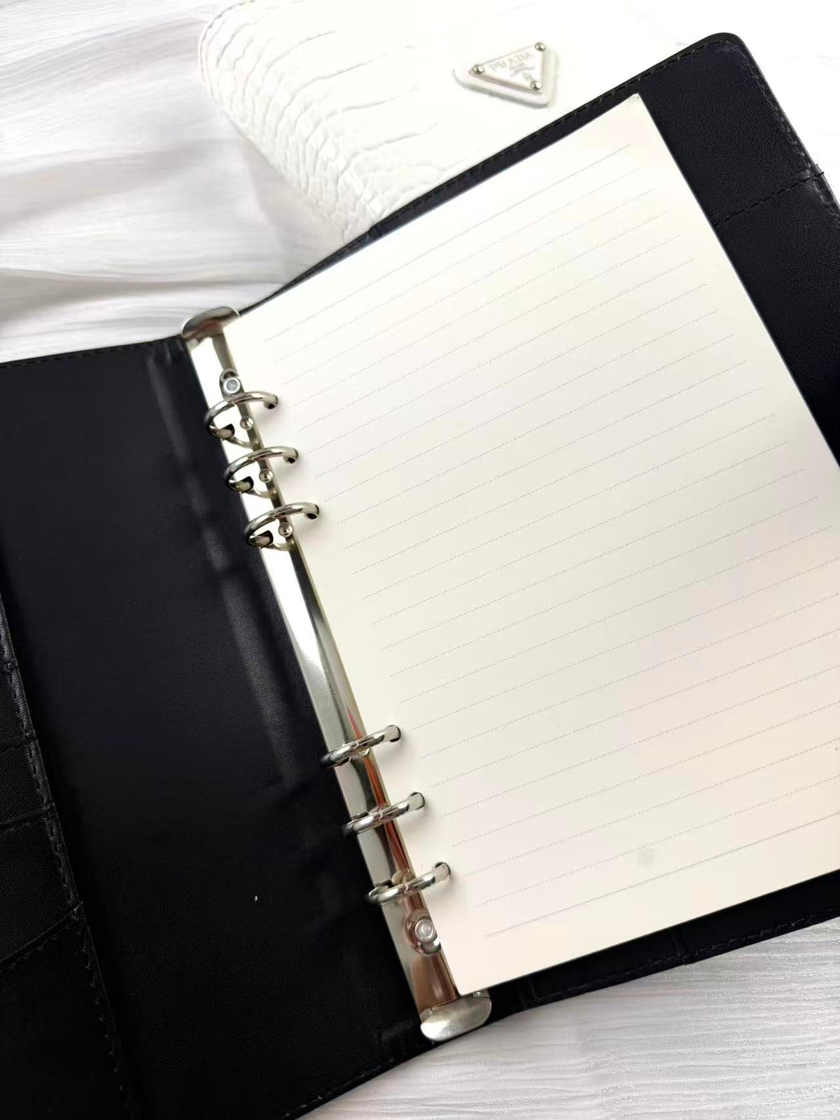 PRAD refillable Leather luxury A5 notebook Journals