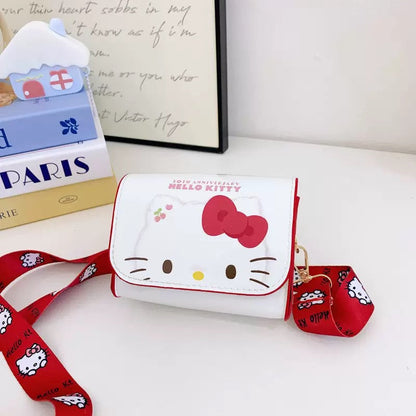 Big character cute shoulder bags