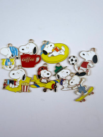 1 inch cartoon charm pendants