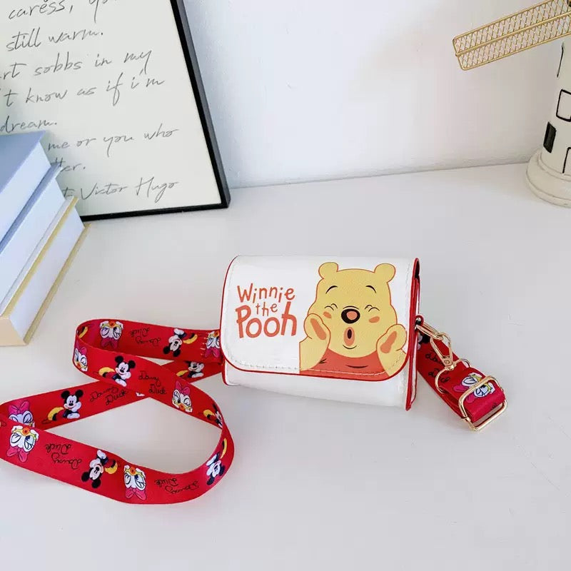 Big character cute shoulder bags