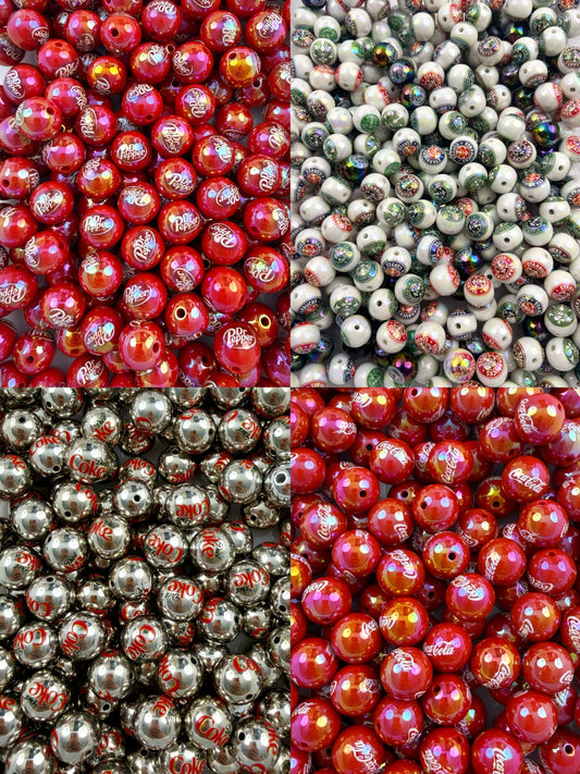 Coffee/coke/diet/pepper beads