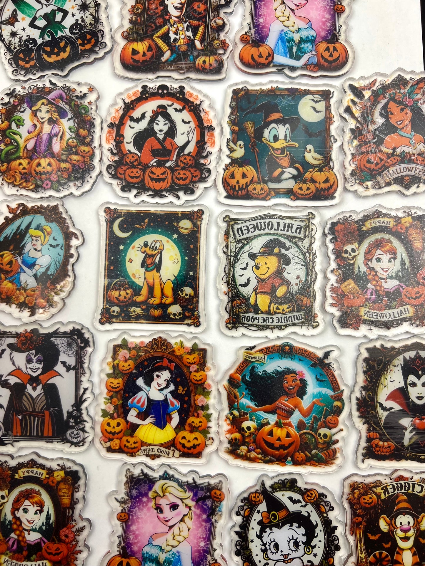 6cm halloween flatback sheet