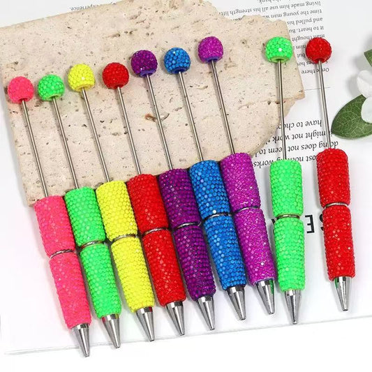 New Neon Jelly fancy designer DIY Beaded Pen