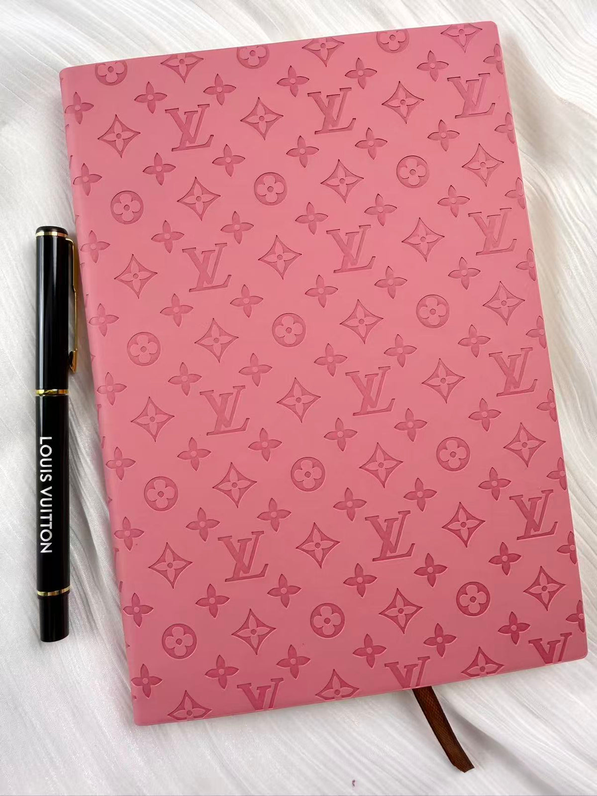 Leather Vv luxury A5 notebook