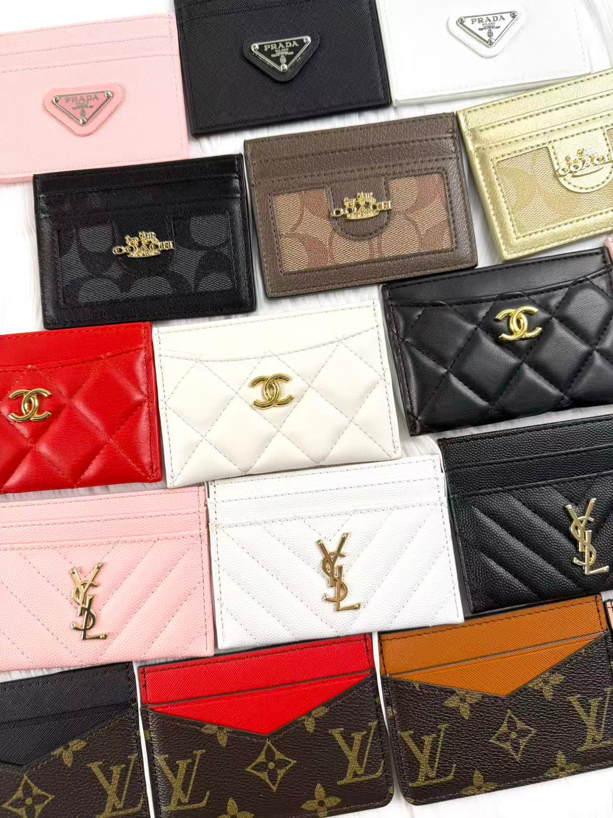 Designer card cases wallets