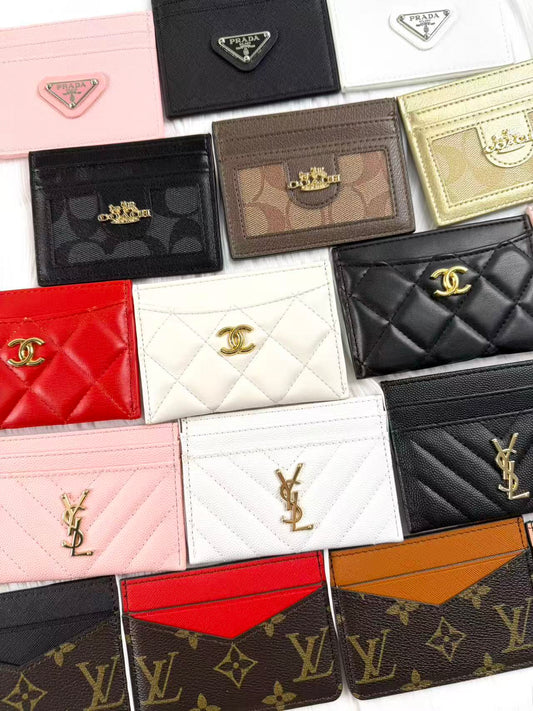 Designer card cases wallets