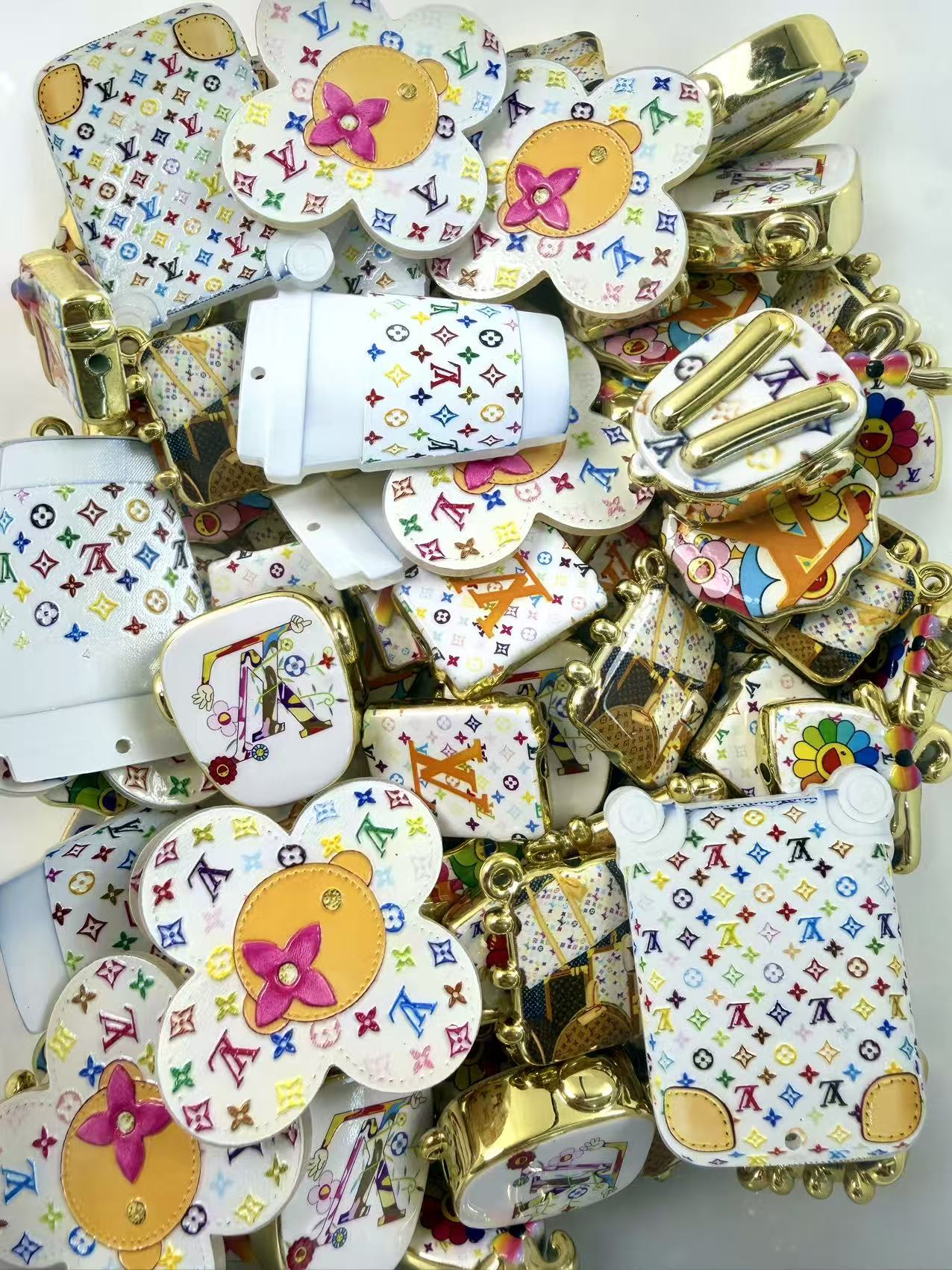 white vv bead mix
