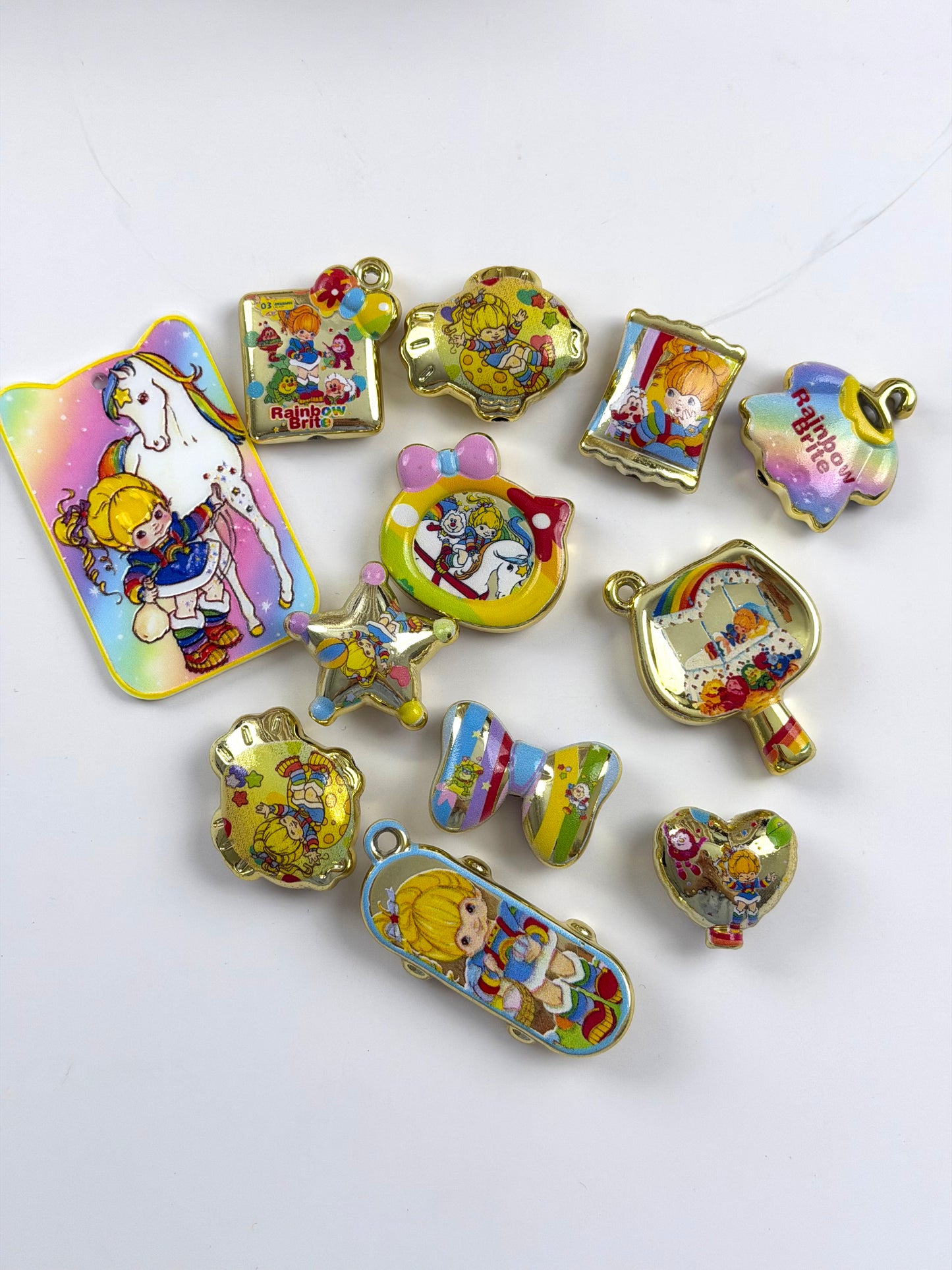 Rainbow girl bead mix