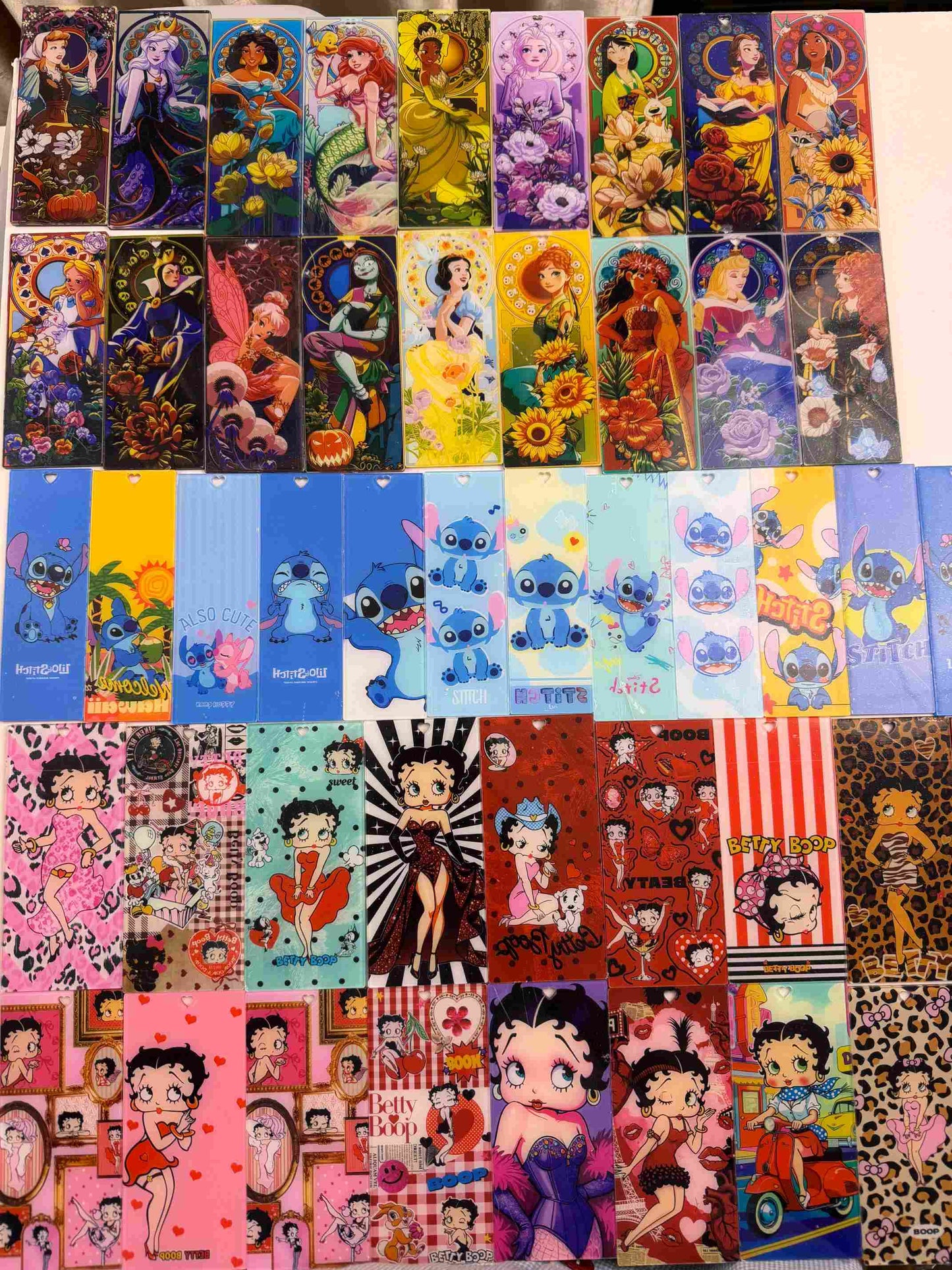 Large size Character acrylic sheets with holes