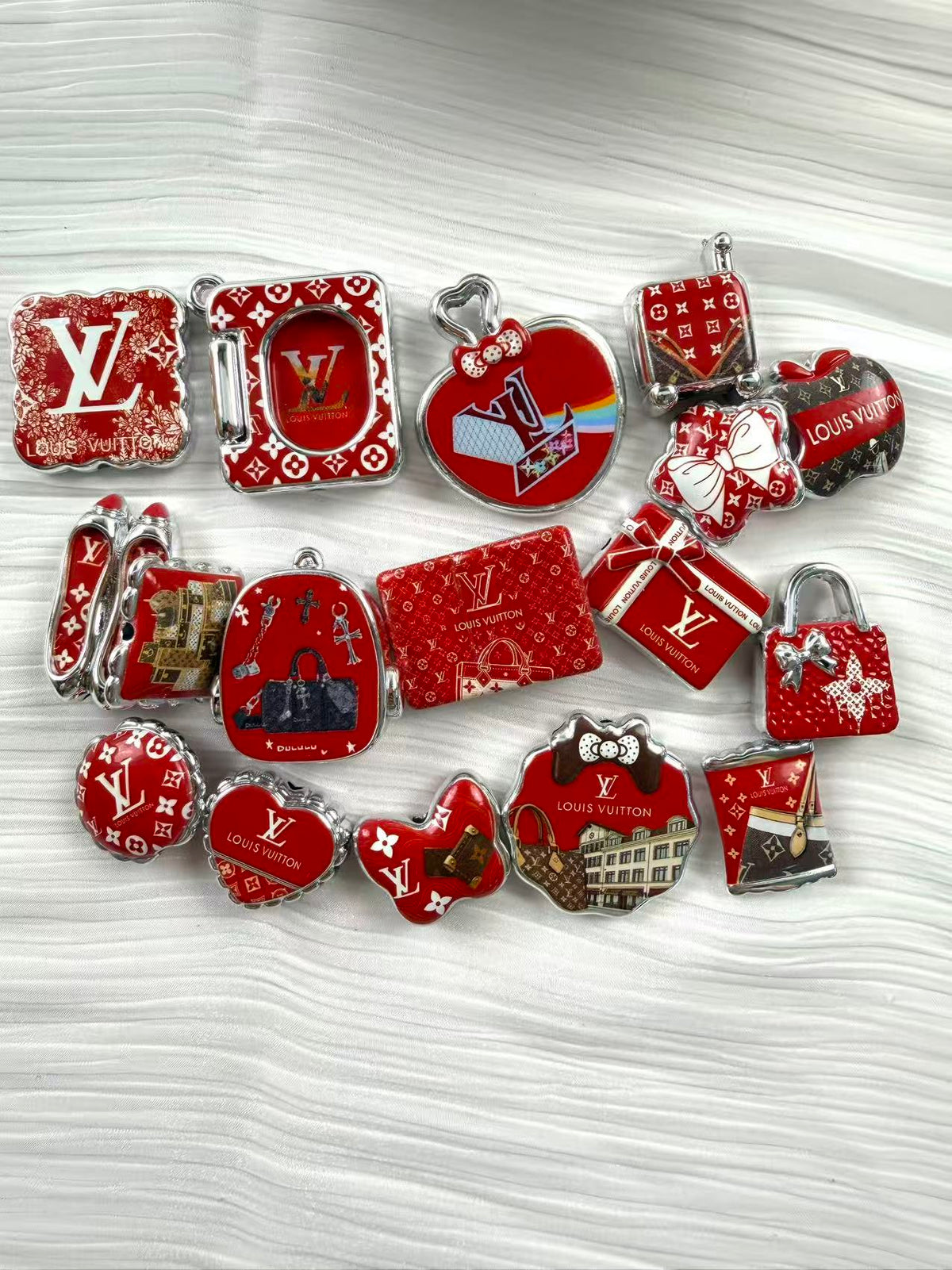 red vv bead mix