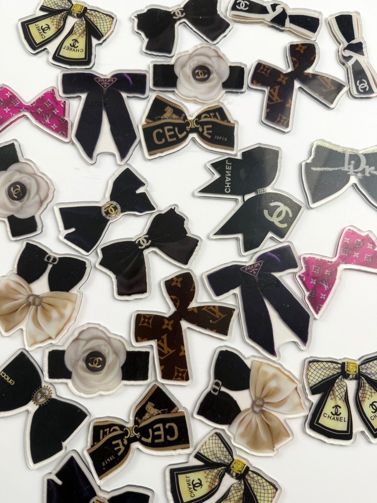6cm Designer acrylic flatback sheets