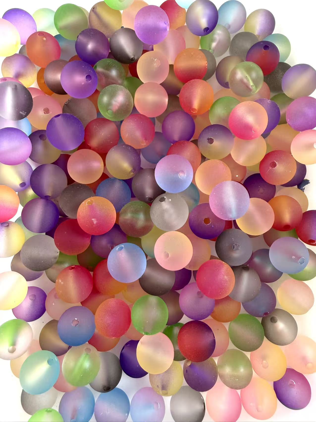 16mm Matte finish colorful Beads
