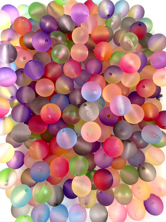 16mm Matte finish colorful Beads
