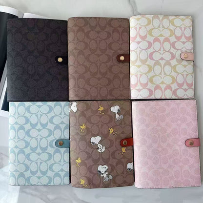 Coach Leather luxury A5 notebook Journals