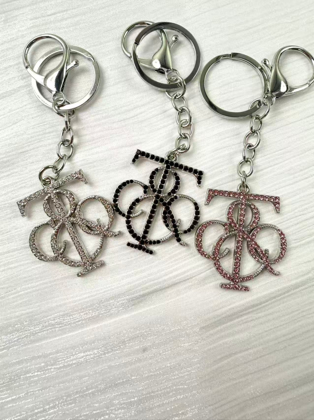 Big charm designer keychain bag charm