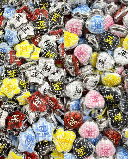 CC Designer  heart/star  beads