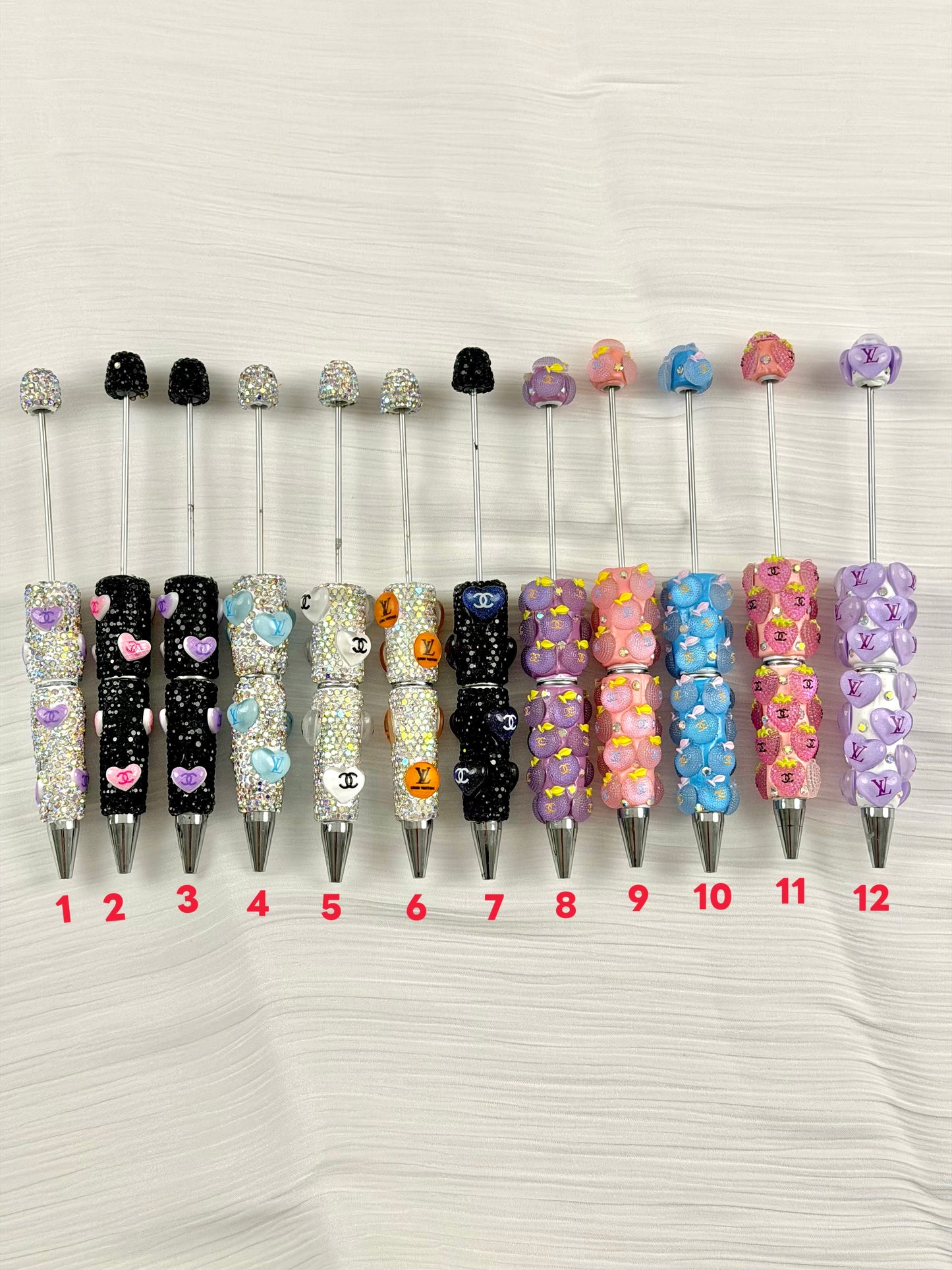 New Rhinestone fancy designer DIY Beaded Pen