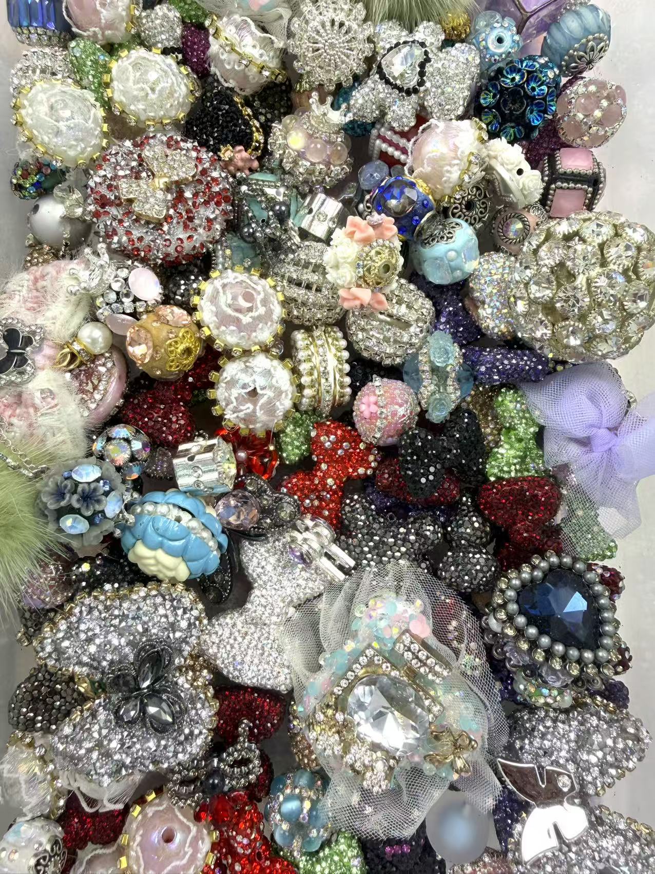 Fancy bead mixed
