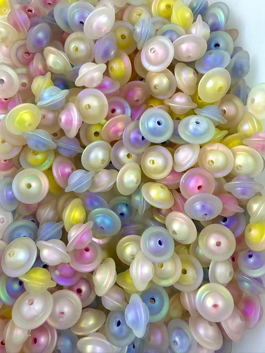16mm colorful matte shining Beads