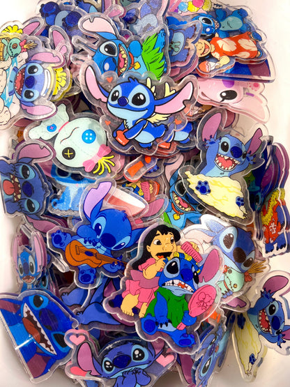 6cm cartoon acrylic flatback sheet