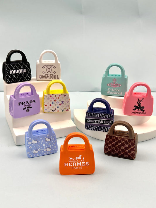 38mm Kitty face designer bag charm