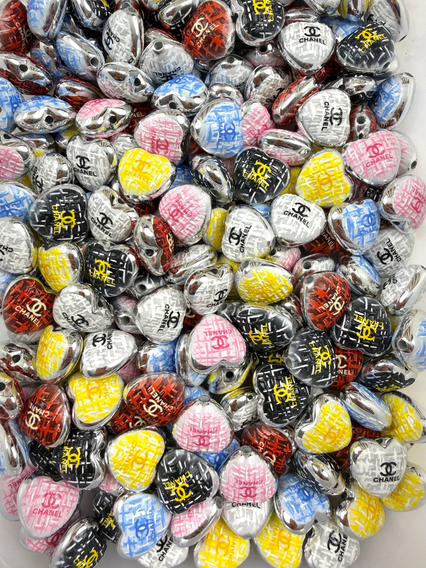 CC Designer  heart/star  beads