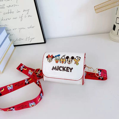 Big character cute shoulder bags