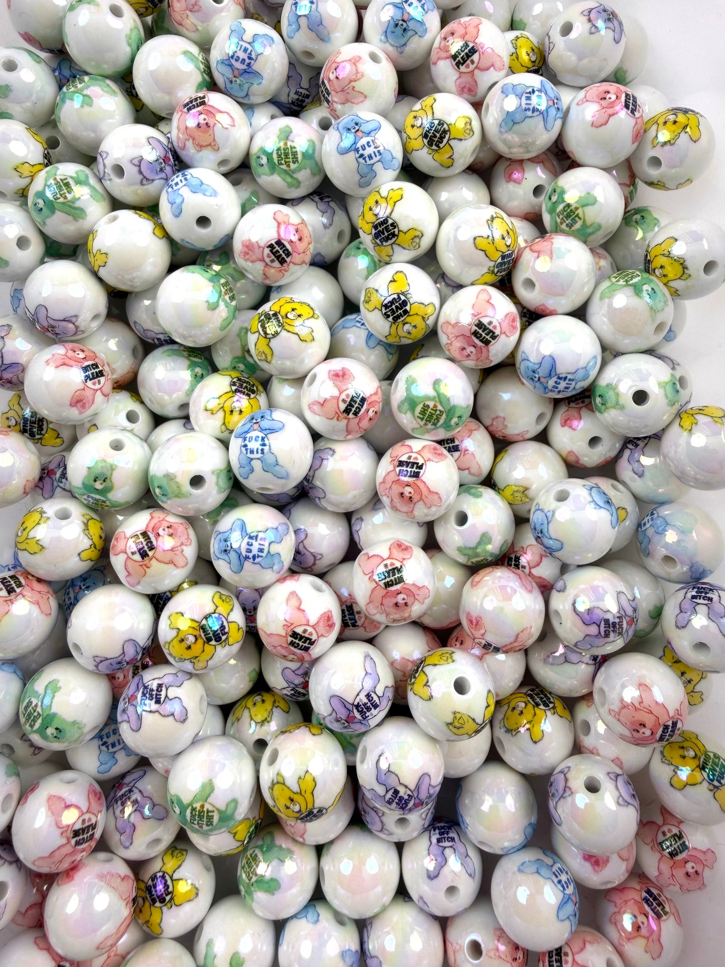 Carebear beads