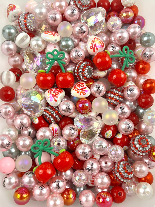 Valentine Tiffi bead mix