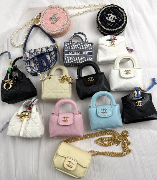 Mini Designer keychain bags