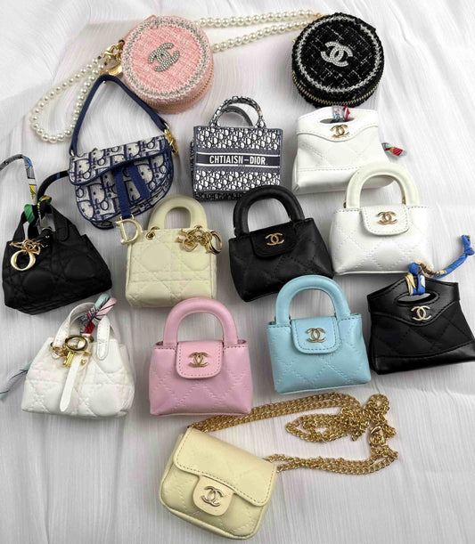 Mini Designer keychain bags
