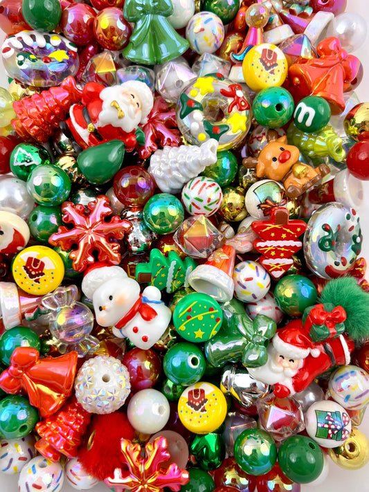 Christmas bead mixed