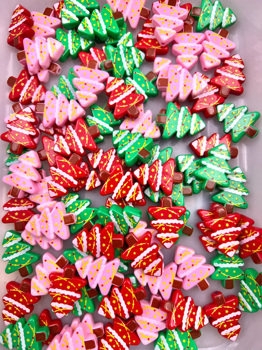 Christmas tree beads