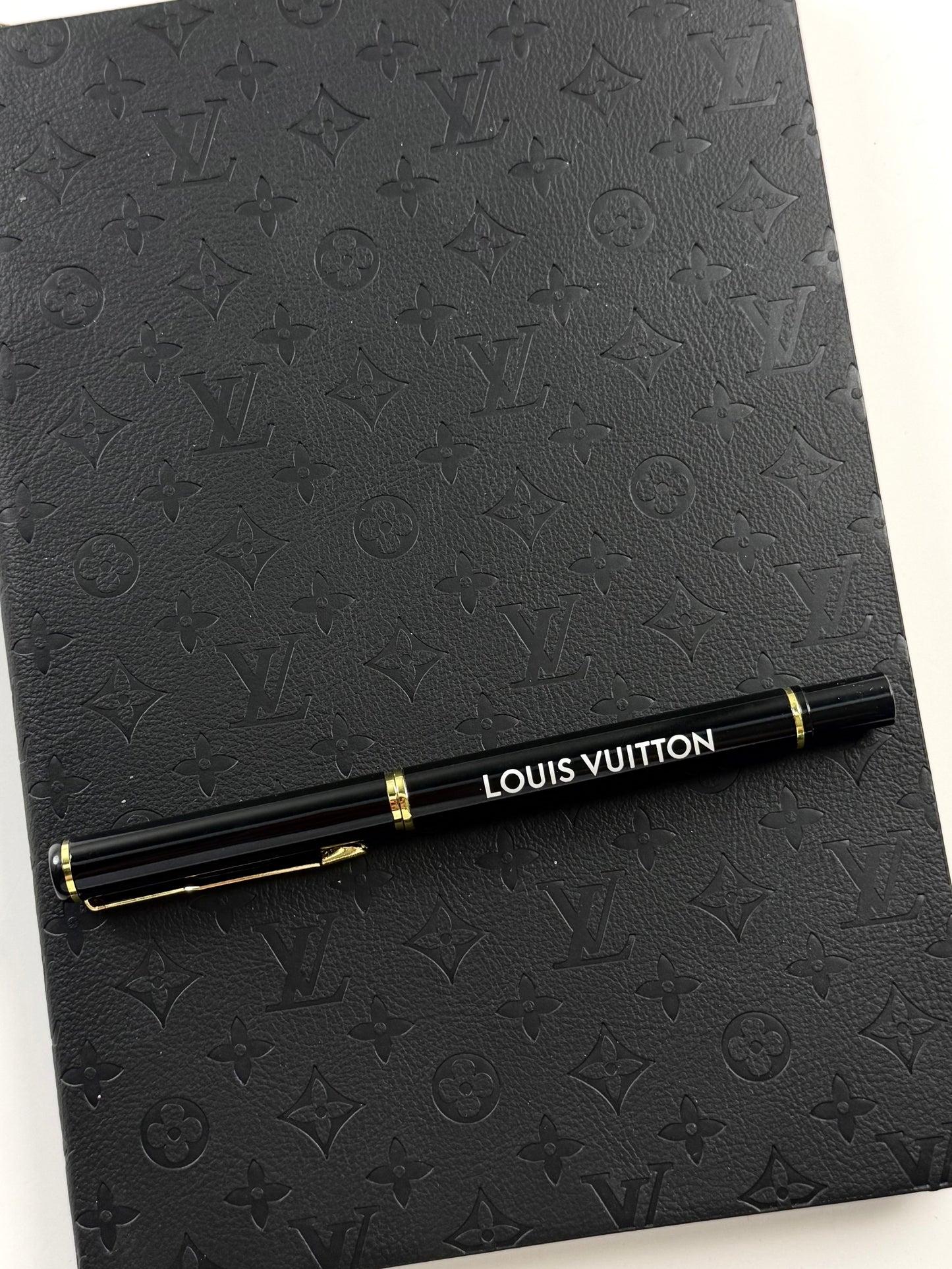 Leather Vv luxury A5 notebook