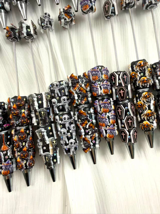 Fancy Halloween DIY Beaded Pen set-DIY writing