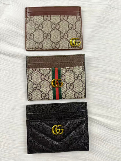 Designer card cases wallets