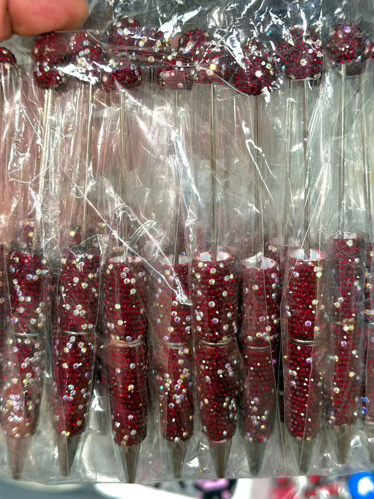 Rhinestone diy pens
