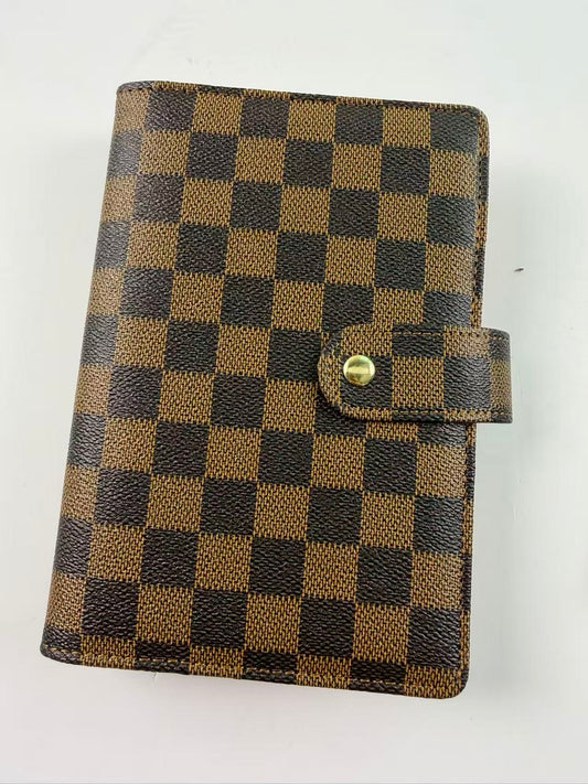 brown luxury A6 notebook