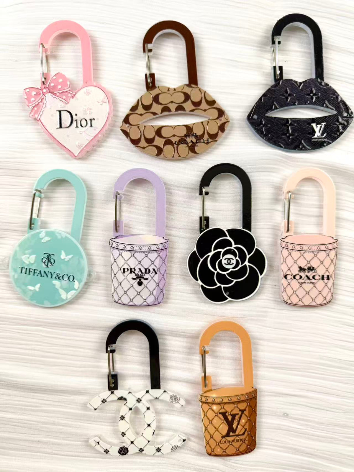 Designer clip for Backpacks and Outdoor Gear Hanging Hook for Keys and Accessories