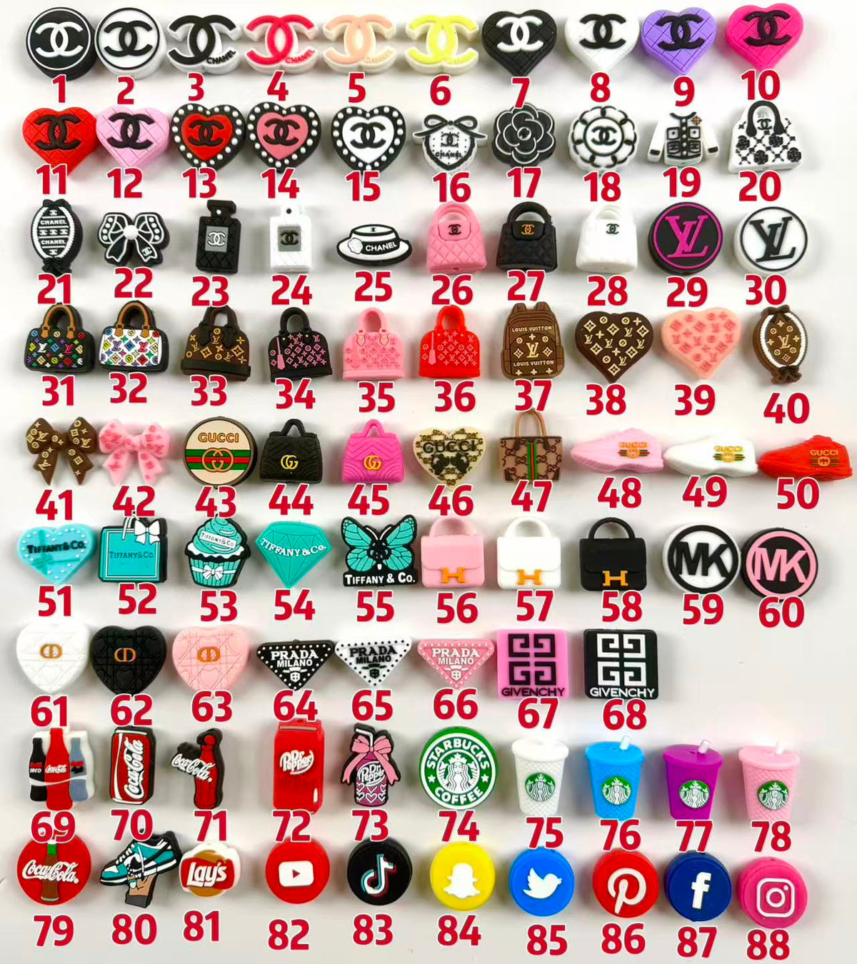 designer Silicone focal beads(new updated by 9.20）