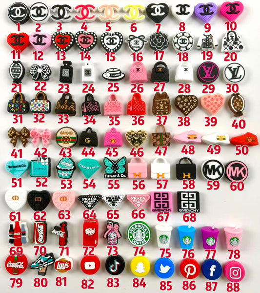 designer Silicone focal beads(new updated by 9.16）