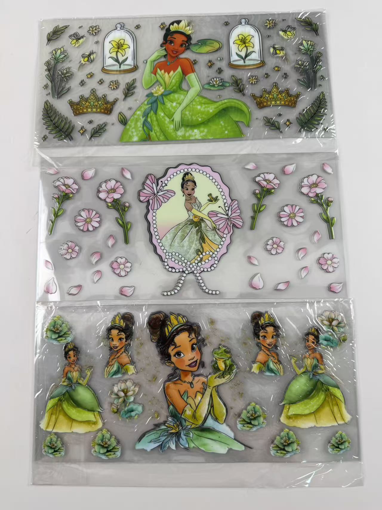 Princess Cup wrap 16oz UVDTF stickers