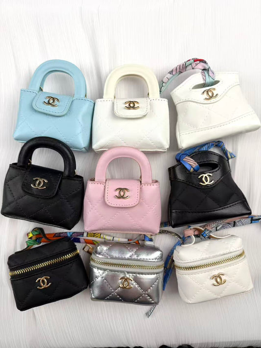 Mini Designer cc keychain bags