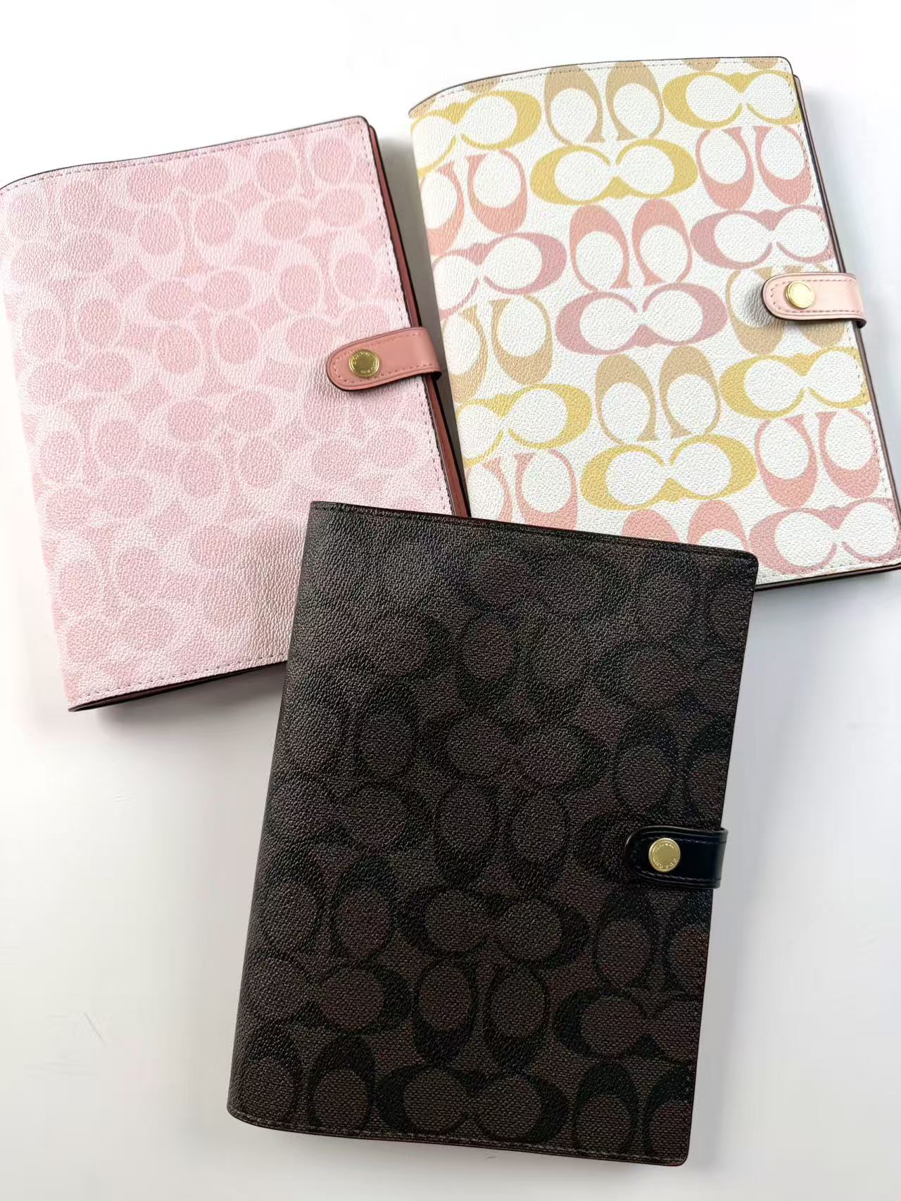 Coach Leather luxury A5 notebook Journals