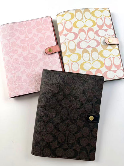 Coach Leather luxury A5 notebook Journals