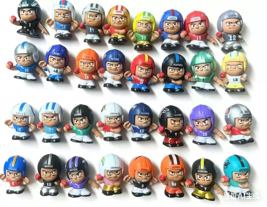 2 inches Football players team charm